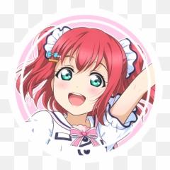 Idol U0026 Anime Graphics - Girly Png,Kanan Matsuura Icon