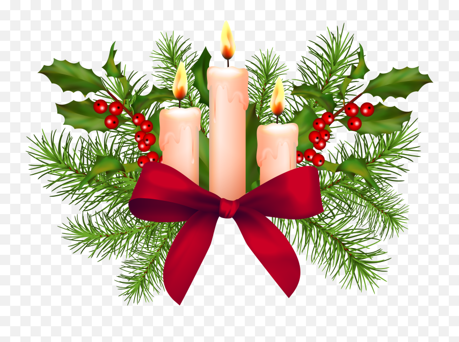 Ornament Clipart Candle Png Christmas