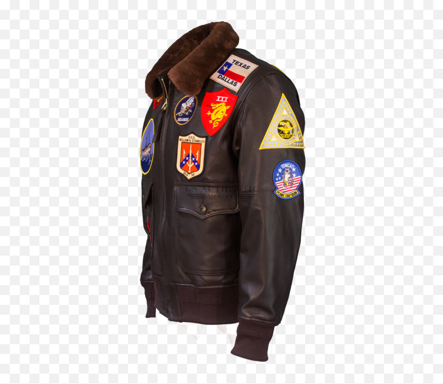Top Gun Jacket U0027mavericku0027 Leather - Top Gun Jacket Brown Png,Icon Strong Arm Jacket
