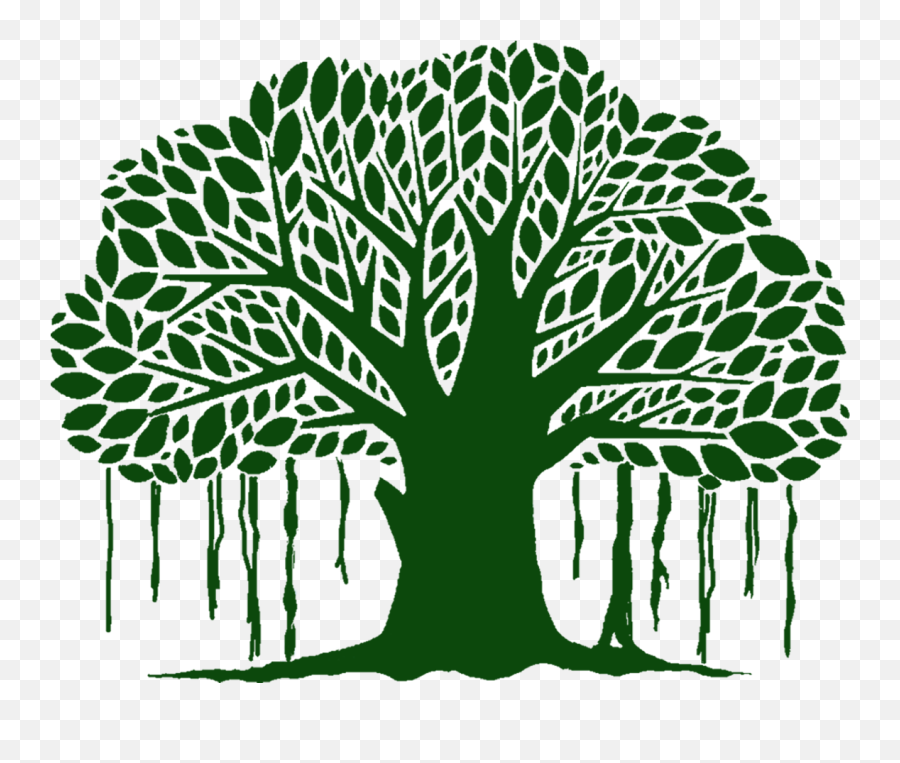Banyan Tree Clip Art Stock Png Files - Banyan Tree Drawing Png,Tree Logos