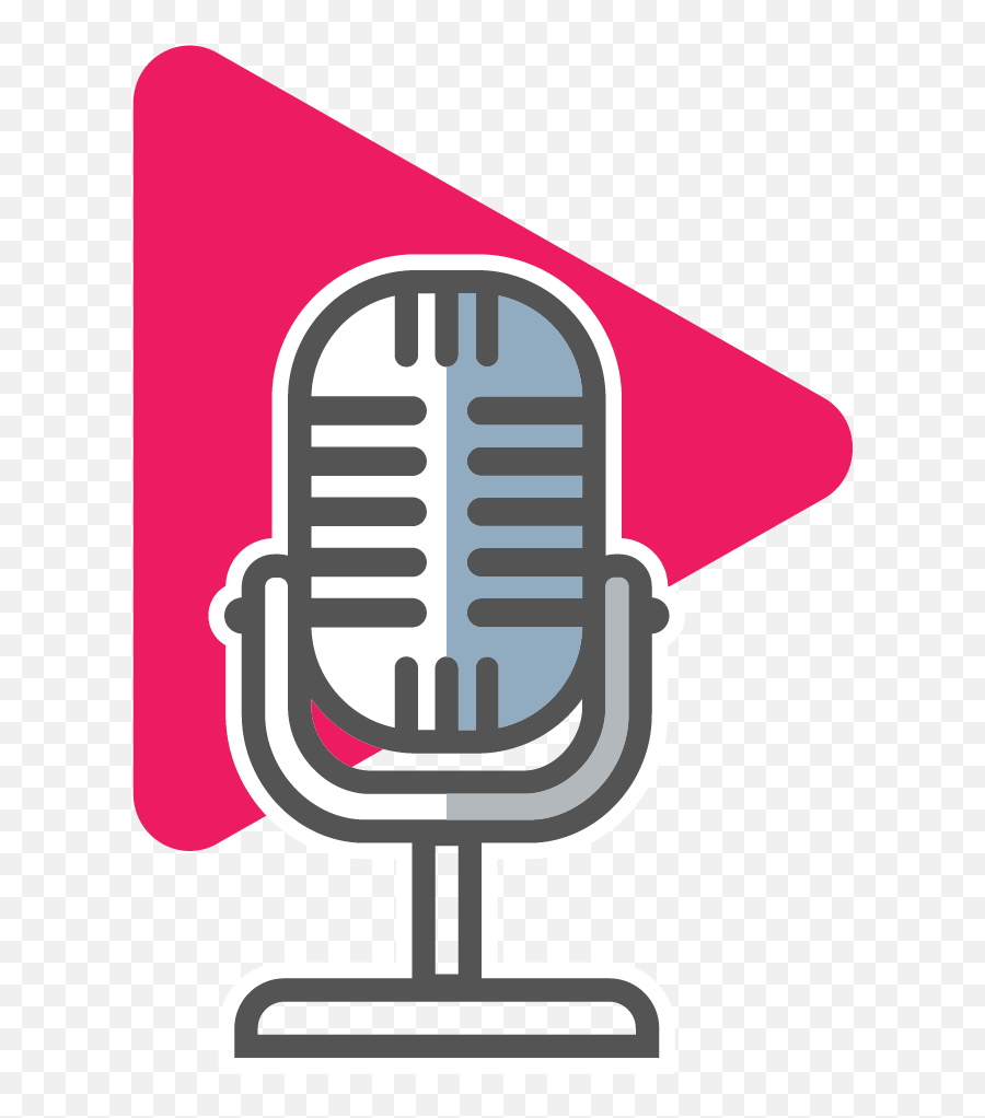Learn Podcasting Png Mic Stand Icon