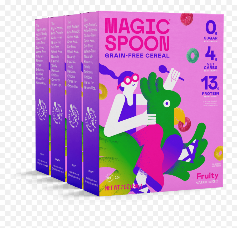 Fruity Cereal High - Protein Lowcarb Keto Cereal Magic Magic Spoon Protein Cereal Png,Fruity Loops Icon