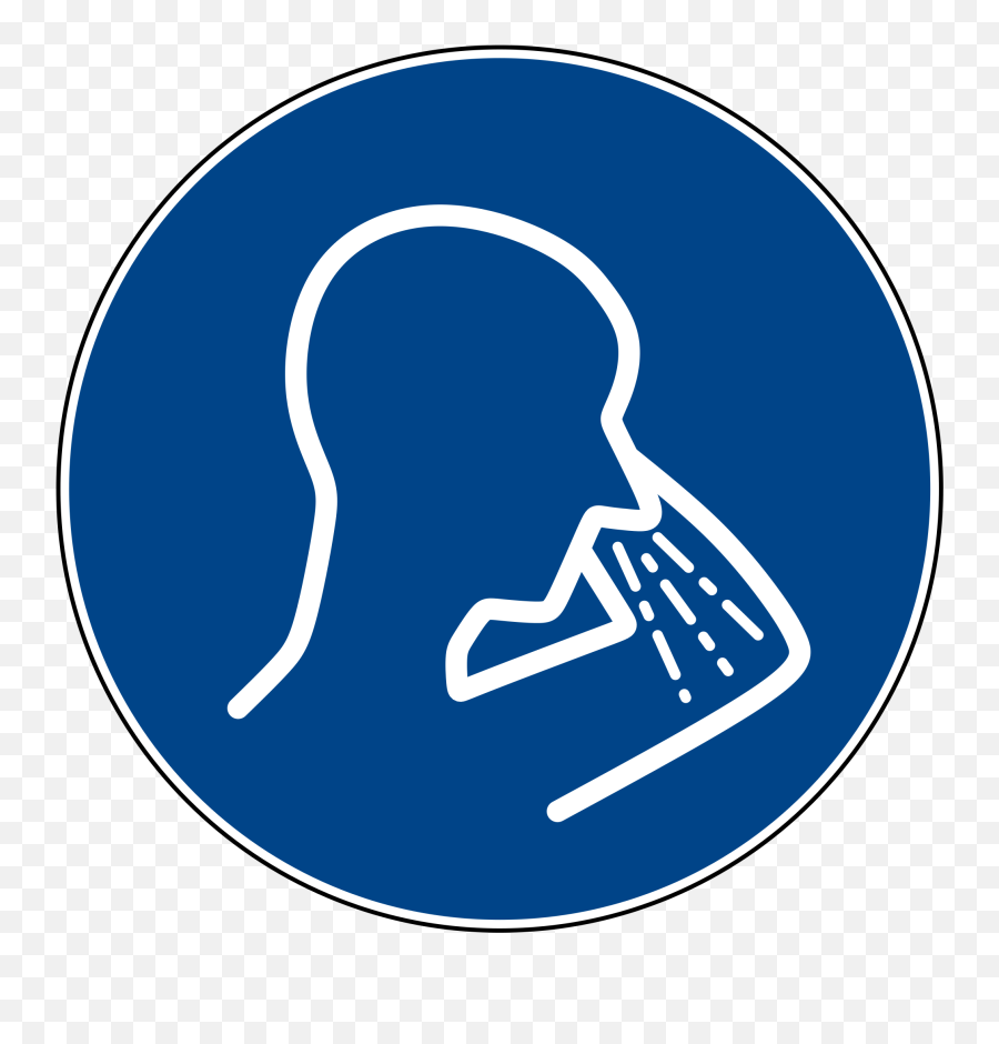 Filecovid Sneeze Etiquette 05svg - Wikimedia Commons Dot Png,Shh Icon