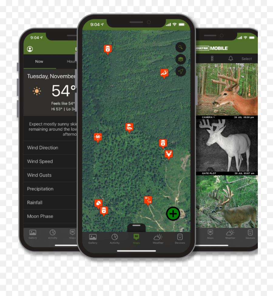 Moultrie Mobile App Trail Camera Android U0026 Iphone - Elk Png,Iphone Weather App Icon Meanings