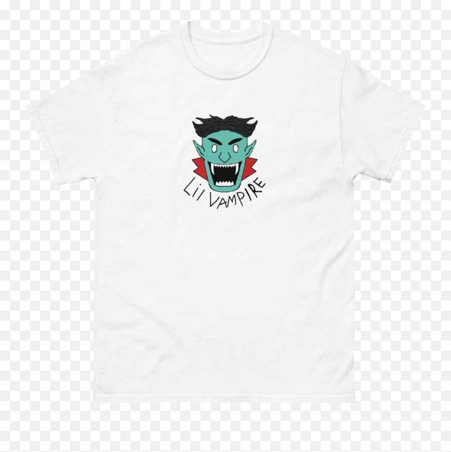 Lil Vampire Face White Tee U2013 Studio Six Png Mob Psycho 100 Icon ...
