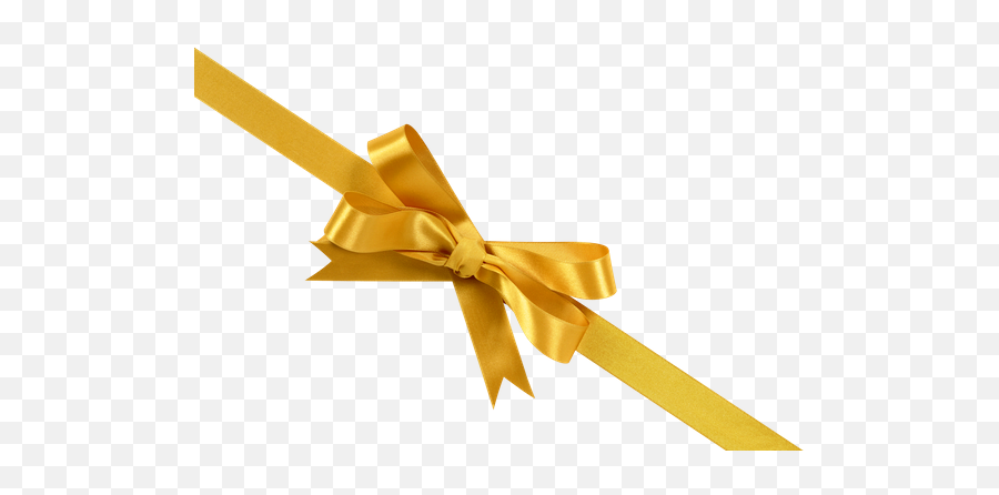Gold Ribbon Bow Png Picture - Gold Bow Transparent Background Free,Gold Bow Transparent Background
