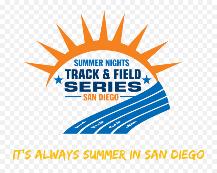 Usa Track U0026 Field San Diego - Imperial Summer Nights Tu0026f Summer Nights Track And Field Logo Png,Field Png