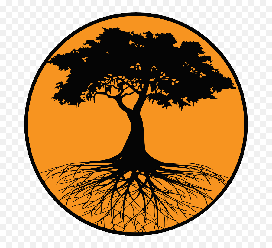 Root Silhouette Tree - Orange Tree Png Download 740740 Above So Below Tree,Orange Tree Png