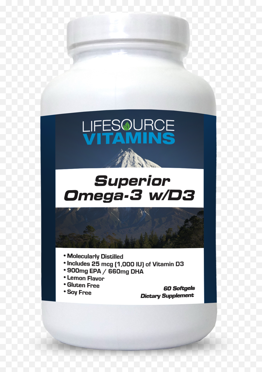 Lifesource Vitamins - Superior Omega3 Wvitamin D3 Lemon Medical Supply Png,Cherry Mobile Omega Icon V10