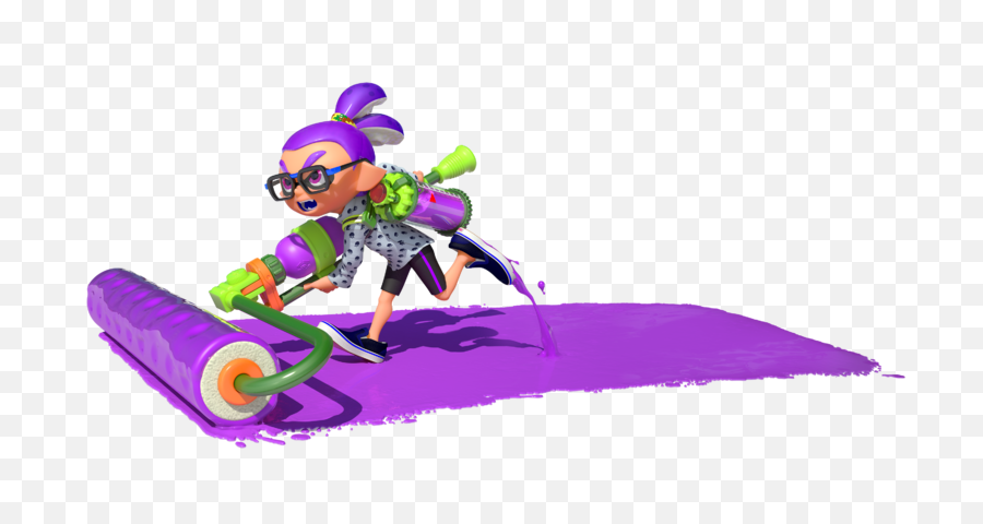 Purple Inkling - Splatoon Purple Inkling Boy Png,Inkling Png