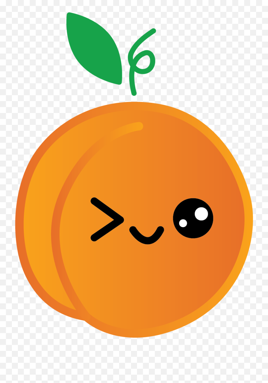Kawaii Fruits Illutration - 011 Graphic By Happy Png,Tangerine Icon