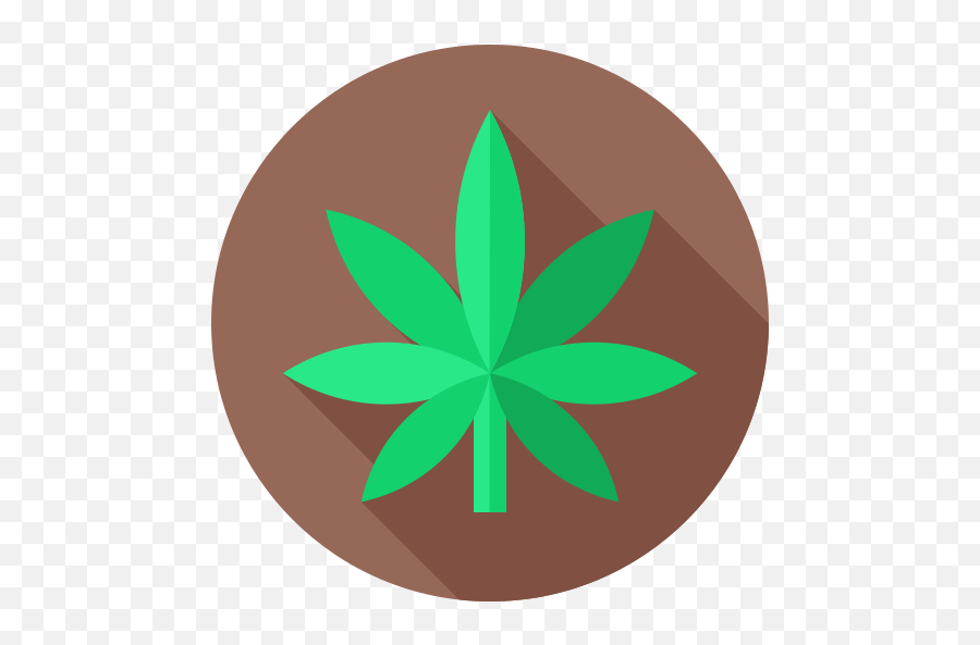 Cannabis - Free Nature Icons Emblem Png,Weed Transparent Background