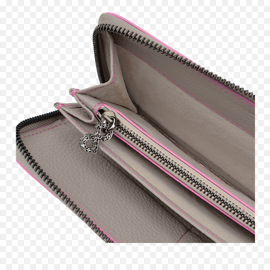 Lucilla All - Inone 3d Mobilewallet In Oyster Grained Calf Png,Victoria Secret Pink Pure Black With Icon Campus Bsckpack