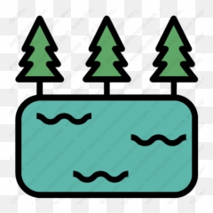 Download Lake Water Pond Forest Lagoon Forestry Treenature Png
