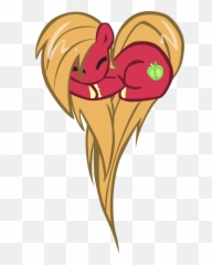 Big Mac Png - Big Mac Heart Pony By Pyrestriker Mlp Princesa Luna Da My Little