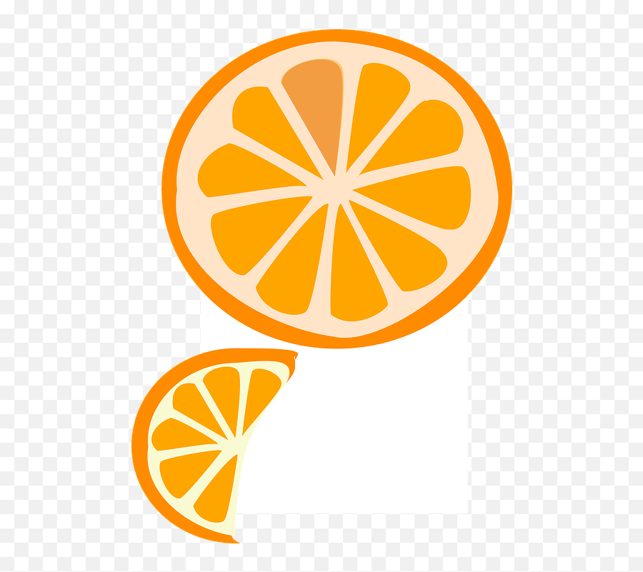 Slice Fruit Orange - Orange Fruit Graphic Png,Orange Slice Png