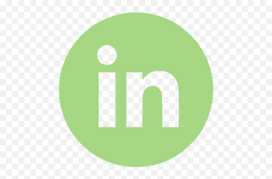 Guacamole Green Linkedin 4 Icon - Free Guacamole Green Site Linkedin Logo Circle Green Png,Transparent Linkedin Logo