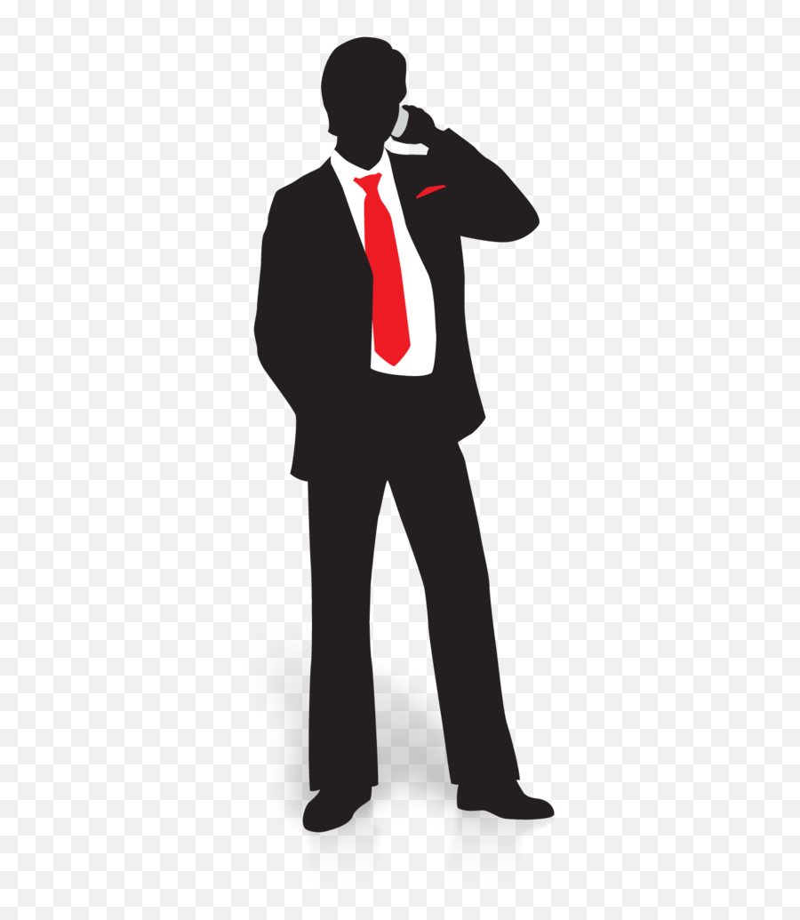 Businessman Silhouette Clear Background - Silhouette Businessman Transparent Background Png,Man In Suit Transparent Background