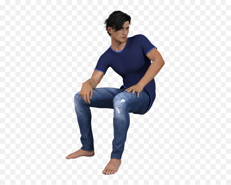 Man Png Images Handsome - Sitting Person Png,Sitting Man Png