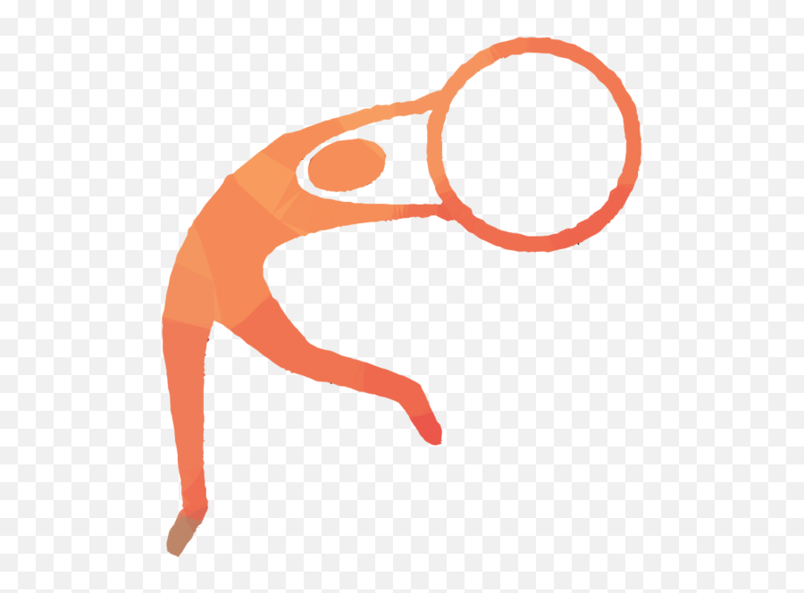 Gymnastics Clipart Rhythmic Artistic - Clip Art Png,Artistic Png
