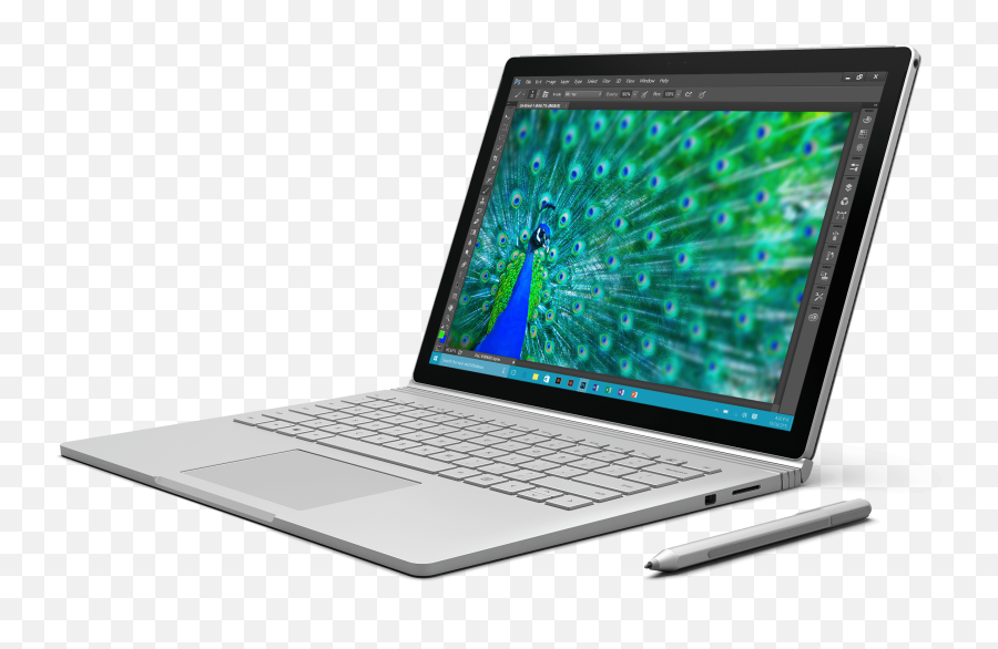 Download Electronics Laptops - Microsoft Surface Book Transparent Png,Laptop Png Transparent
