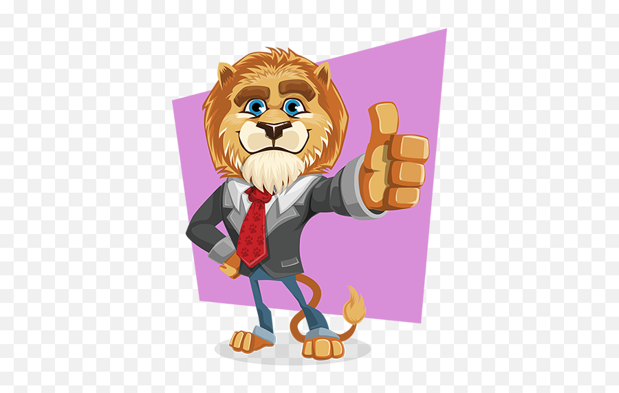 Lion King Animal Business Suit - Estime De Soi Enfants Png,King Transparent