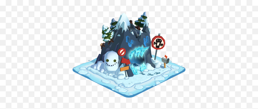 Snowy Cave - Looney Tunes World Of Mayhem Wiki Cake Png,Cave Png