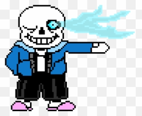 Sans Pixel Art Png Image With No - Transparent Background Sans Png,Sans Png
