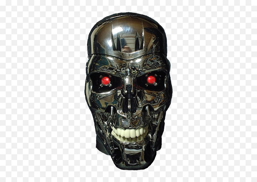 Blog For All U0027rifaiu0027 Tutorial Membuat Efek Terminator Pada - Terminator Skull Png,Terminator Face Png