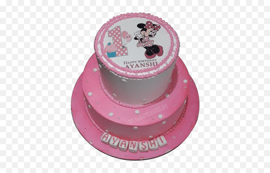 Minnie Mouse Cake - 3 Kg Cake Size Png,Kek Png