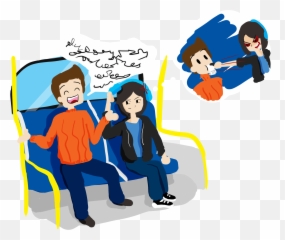 How To Get People - Talk In The Bus Png,People Talking Png