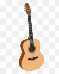 Acoustic Guitar Pn - Transparent Background Guitar Clipart Png,Guitar Png