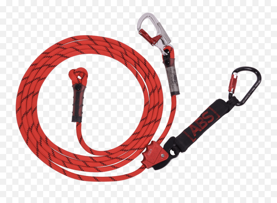 Abs Lanyard - Guided Type Fall Arrester Abs Safety Abs Lanyard Png,Lanyard Png