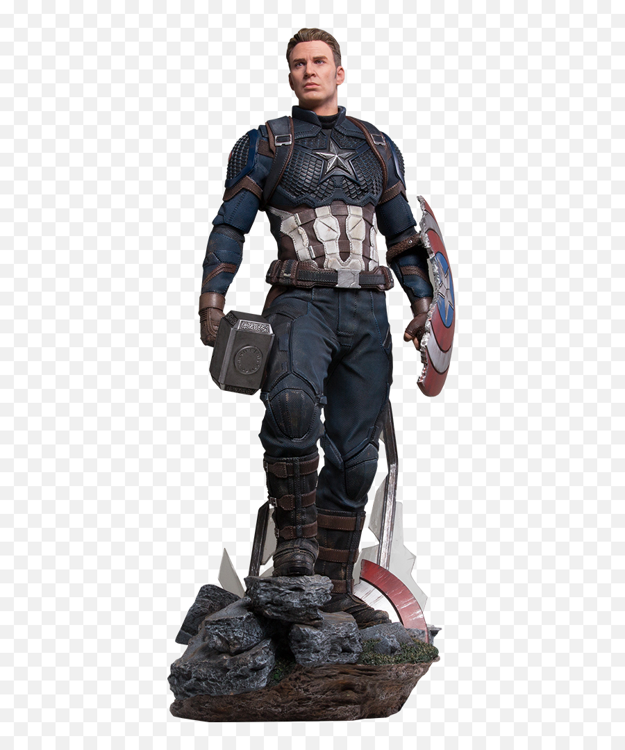 Just In Captain America U2013 Avengers Endgame 14 Scale - Figurine Captain America Endgame Png,Avengers Png