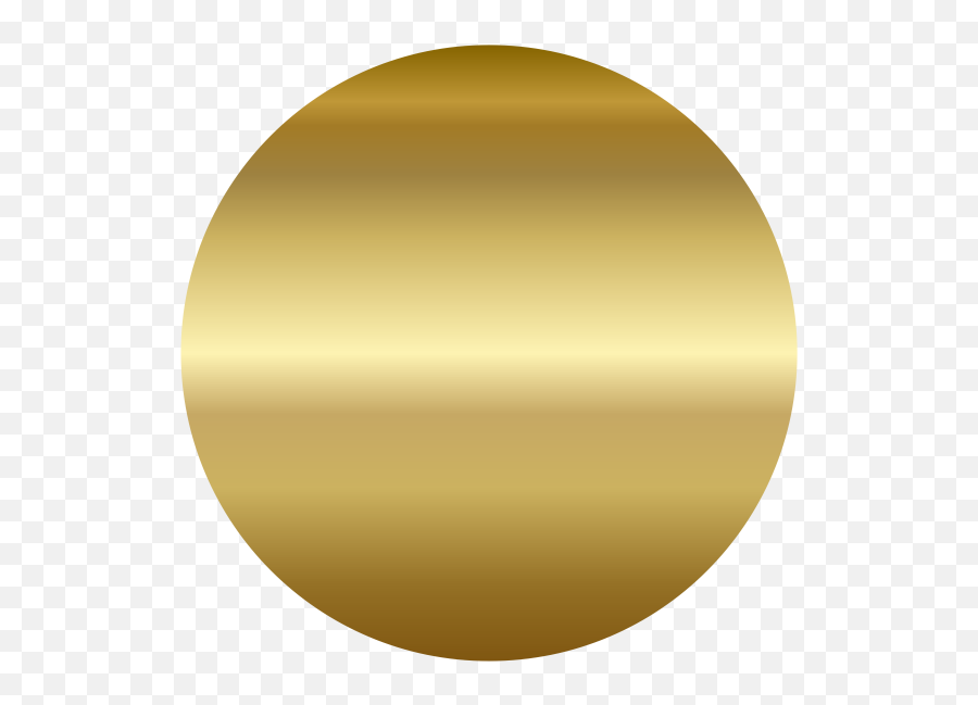 Download Gold Foil Circle Png Clipart - Metallic Gold Circle Transparent Background,Gold Foil Png