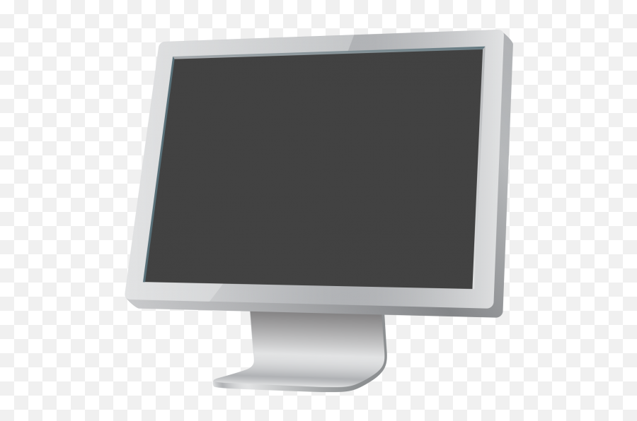 Computer Monitor Clip Art Png Image - Lcd Display,Computer Clip Art Png