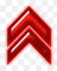 Filedouble Arrow Neon Red Uppng - Wikimedia Commons Neon Up Png