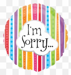 Iu2019m Sorry Balloon B39 - I M Sorry Balloons Png,Sorry Png