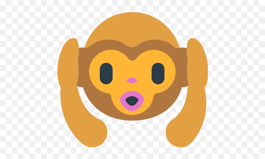 Hear - Noevil Monkey Emoji For Facebook Email U0026 Sms Id Emoji Png,Monkey Emoji Png