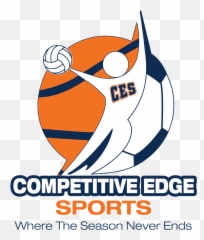 Competitive Edge Sports - Volleyball And Basketball Logo Png,Volleyball Logo