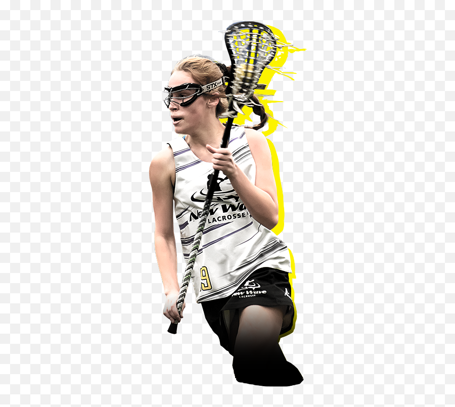 New Wave Lacrosse - Girls Lacrosse Player Png,Lacrosse Png