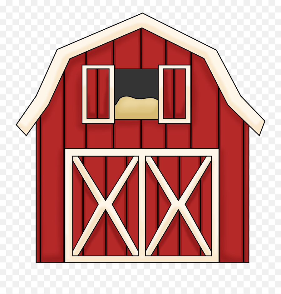 Silo Barn Clip Art - Red Turkey Cliparts Png Download 2367 Old Macdonald Farm House,Silo Png