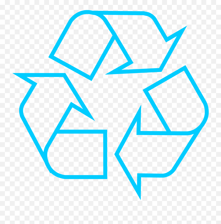 Recycling Symbol - Download The Original Recycle Logo Recycling Symbol White Png,Blue Png