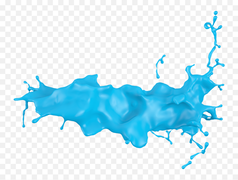 Blue Paint Splash Png Download - Paint 3d Clipart Full Transparent Splash Liquid,Paint Splash Png