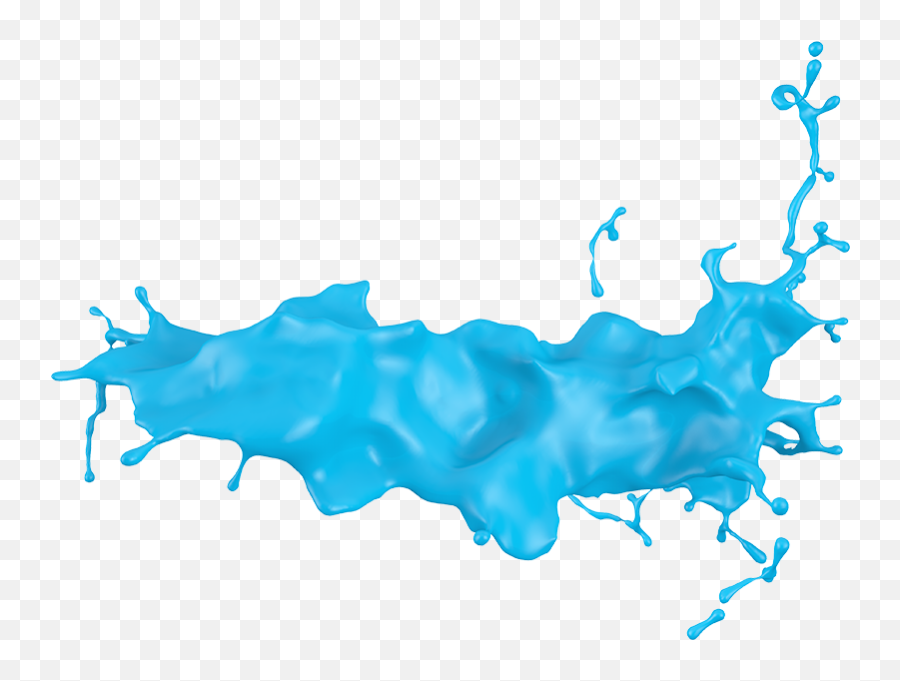 3d paint splats clipart