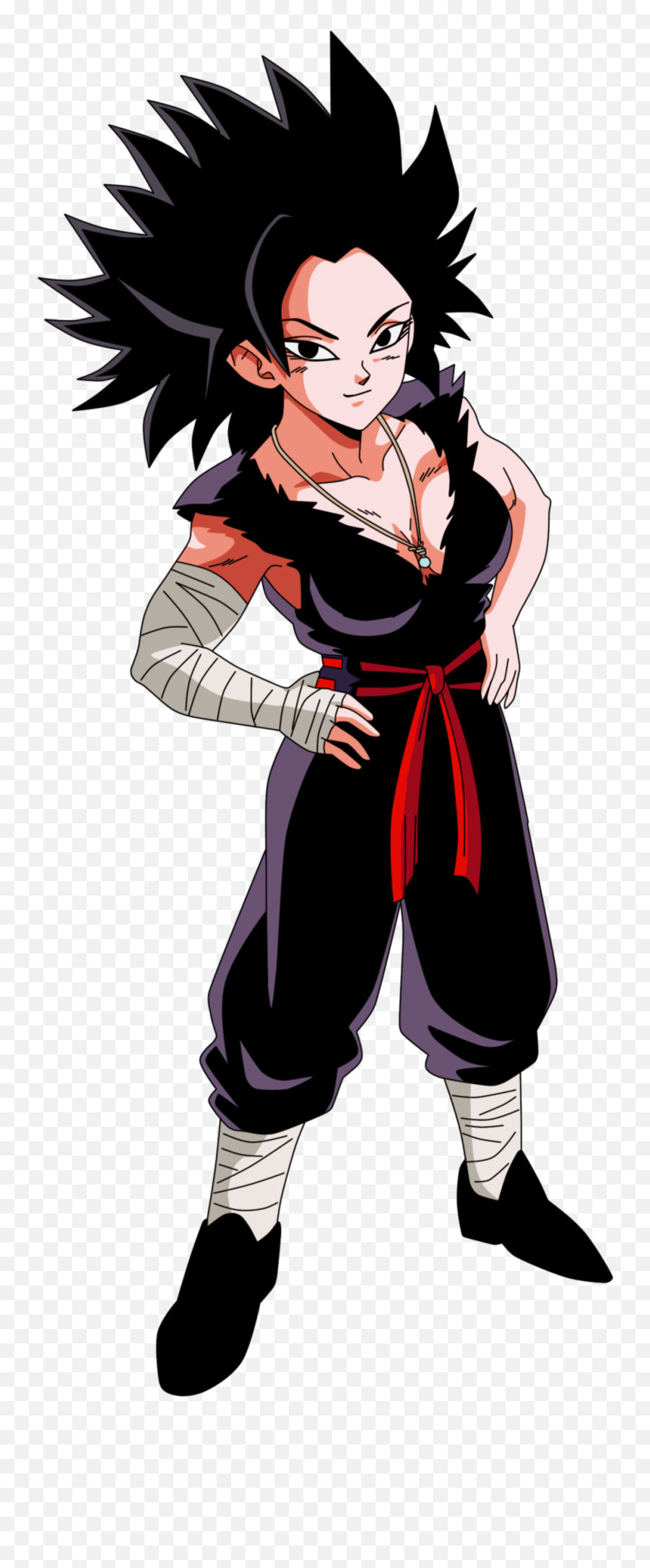 Hiei - Styled Caulifla And Kale As Rule 63broly By Caulifla Rose Png,Broly Png