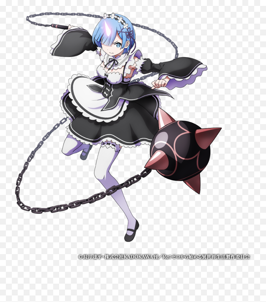 Zero Kara Hajimeru Isekai Seikatsu Png Rem