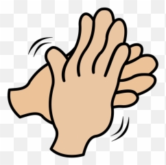 Clap - Verb Cliparts png