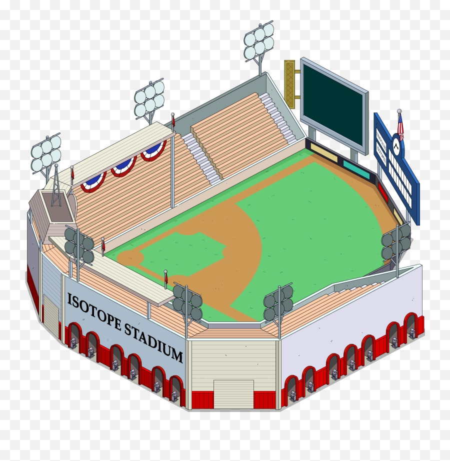 Tapped - Isotopes Stadium Tapped Out Png,Baseball Field Png