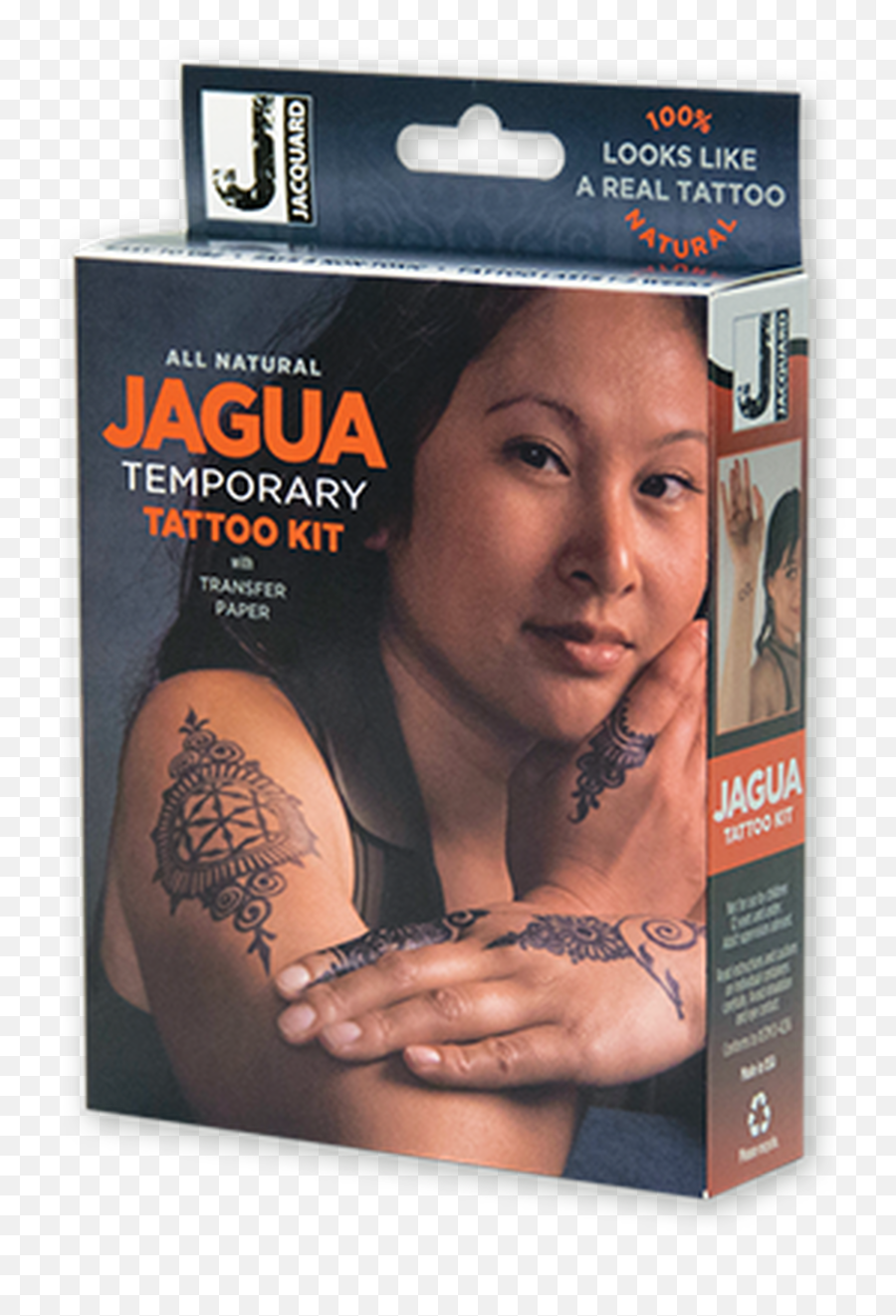 Jagua All Natural Temporary Tattoo Kit Png Henna